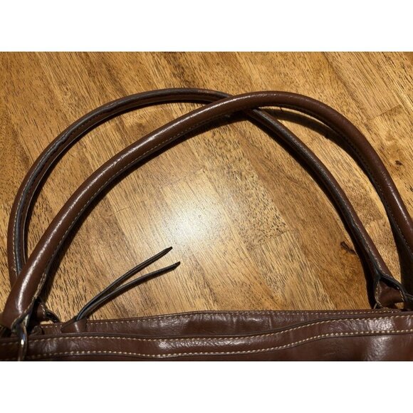 RELIC Fossil Floral Canvas Purse Leather Accents Boho Cottagecore Summer Handbag - Picture 4 of 14